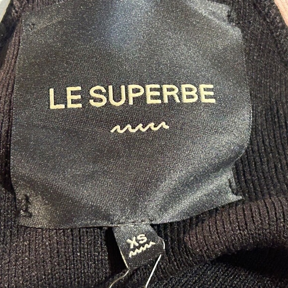 Le Superbe Drinks On You Knit Bodycon Dress Neutral Trifecta Size XS - Picture 12 of 14